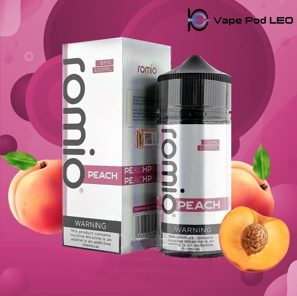 Romio Đào 100ml   Peach