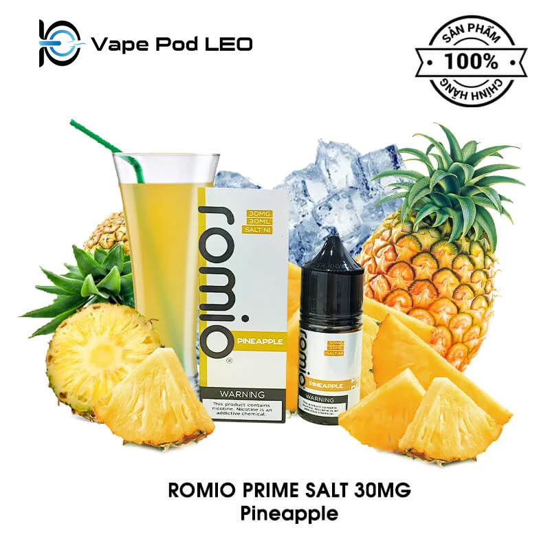 Romio Dứa 30ml Pineapple