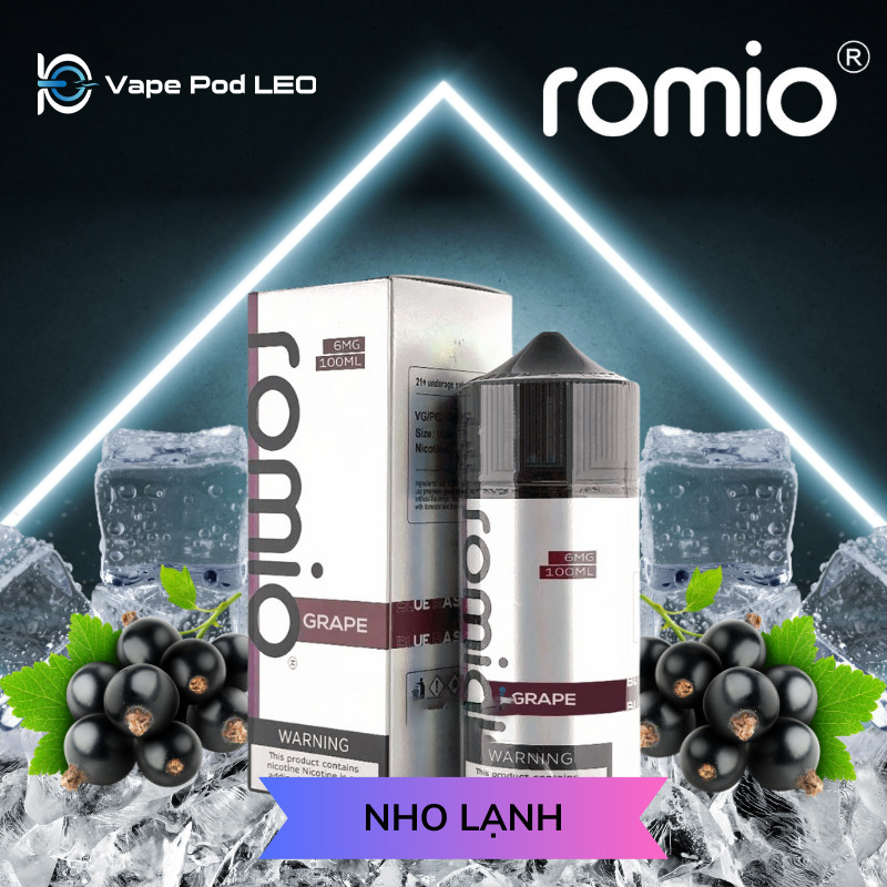 Romio Nho 100ml   Grape