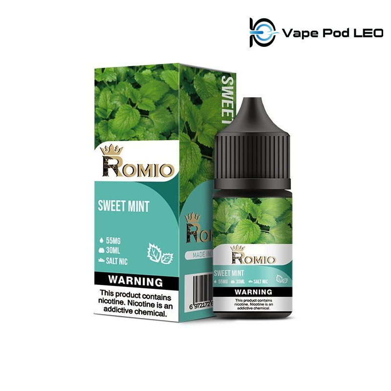 Romio Pro Bạc Hà 30ml   Sweet Mint