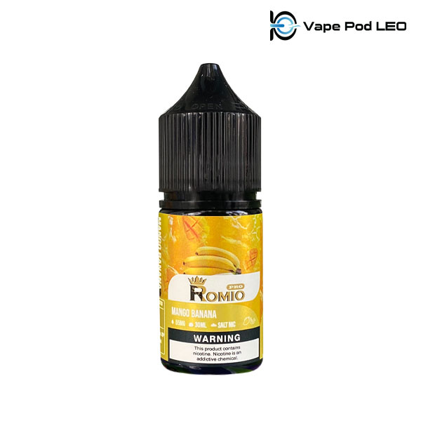 Romio Pro Xoài Chuối 30ml   Mango Banana