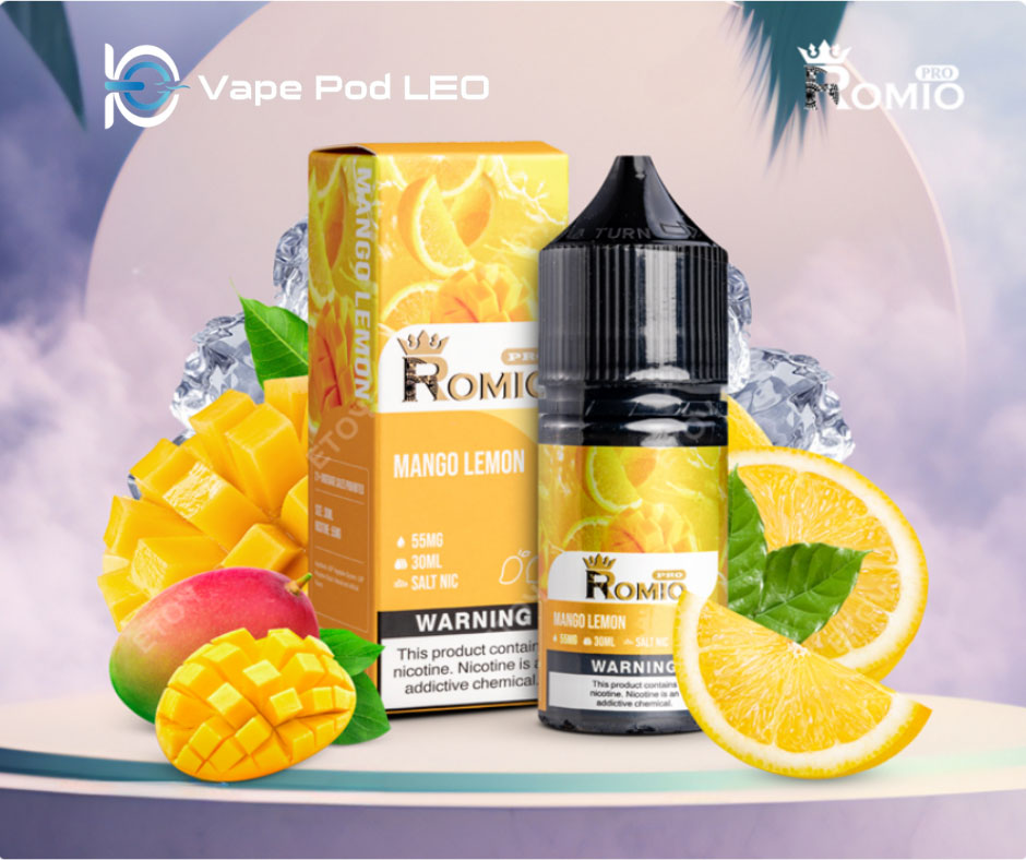 Romio Soda Xoài chanh 30ml - Mango Lemon