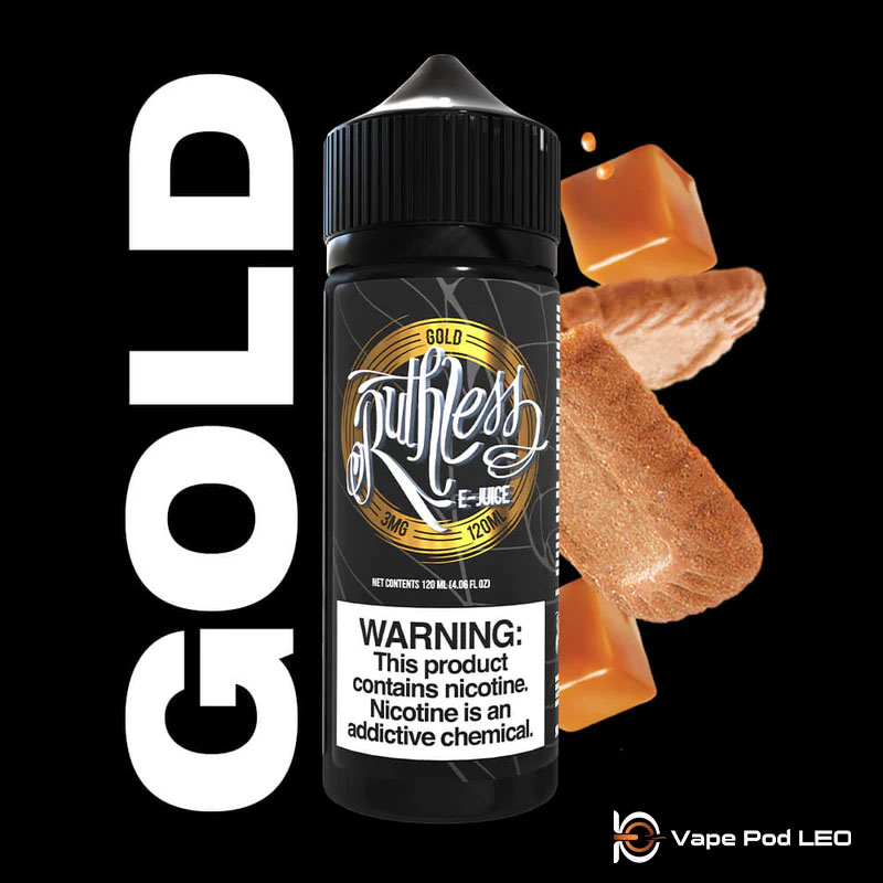 Ruthless Bánh Quy Cà Phê Caramel 120ml Gold