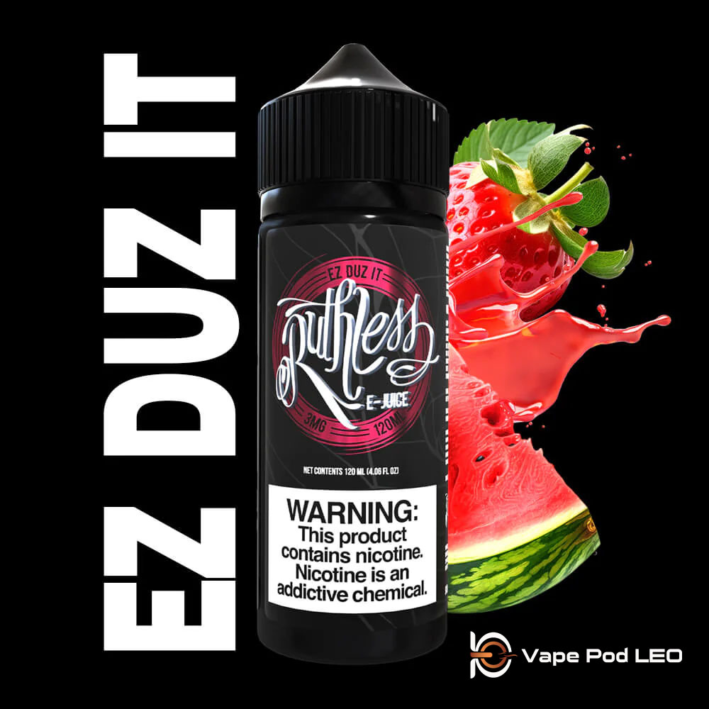 Ruthless Dâu Dưa Hấu 120ml Ez Duz It