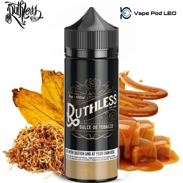 Ruthless Thuốc Lá Sữa Caramel 120ml   Dulce De Tobacco