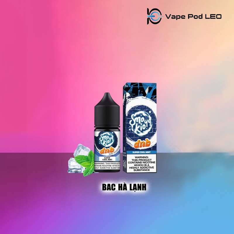 Smokio 49 DNB Bạc Hà 30ml Super Cool Mint