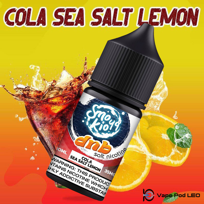 Smokio 49 DNB Cola Chanh Muối 30ml   Cola Sea Salt Lemon