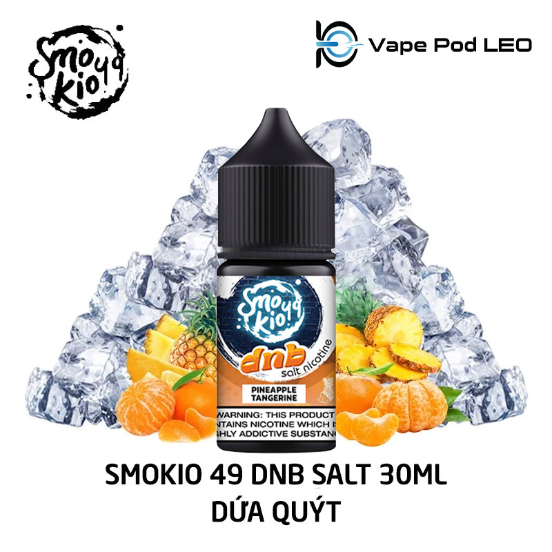 Smokio 49 DNB Dứa Quýt 30ml Pineapple Tangerine