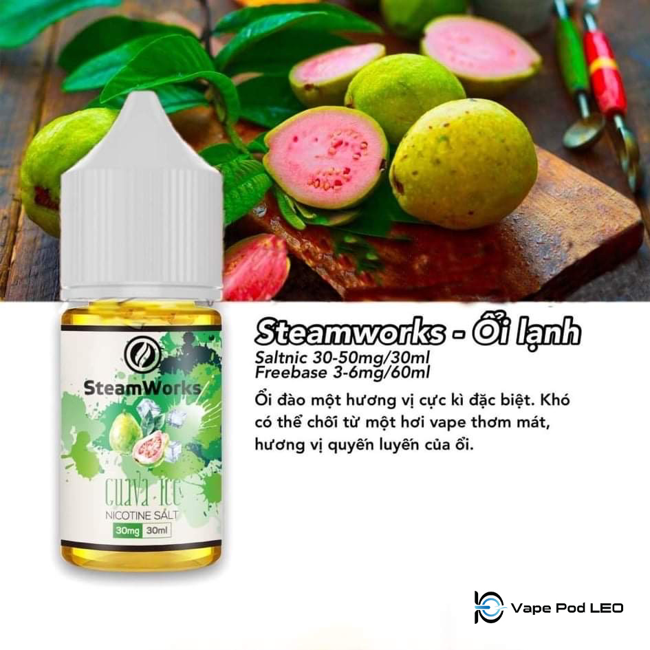 Steamworks Ổi 30ml Guava Ice