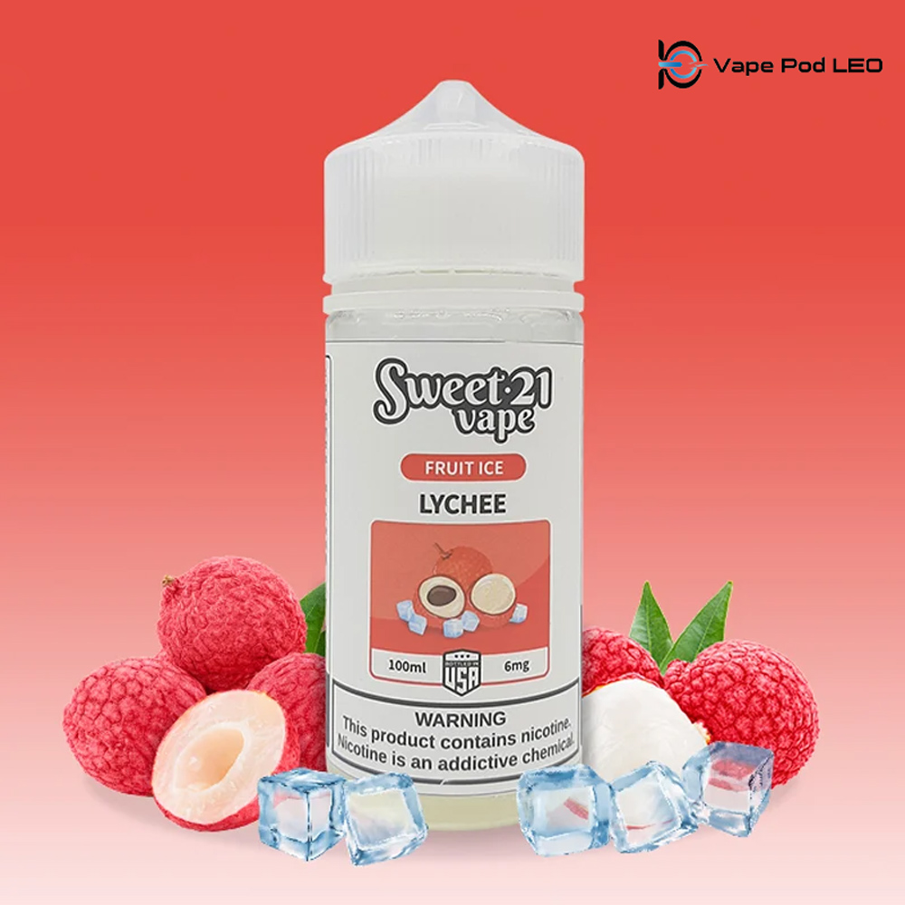 Sweet 21 Vải Lạnh 100ml Lychee Ice