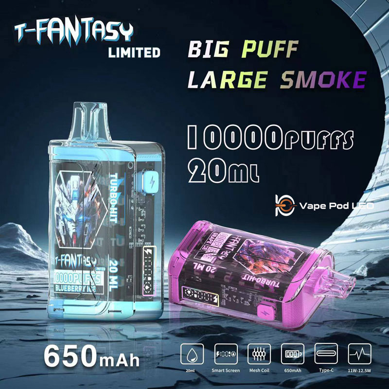 T Fantasy 10000 Hơi Pod 1 Lần