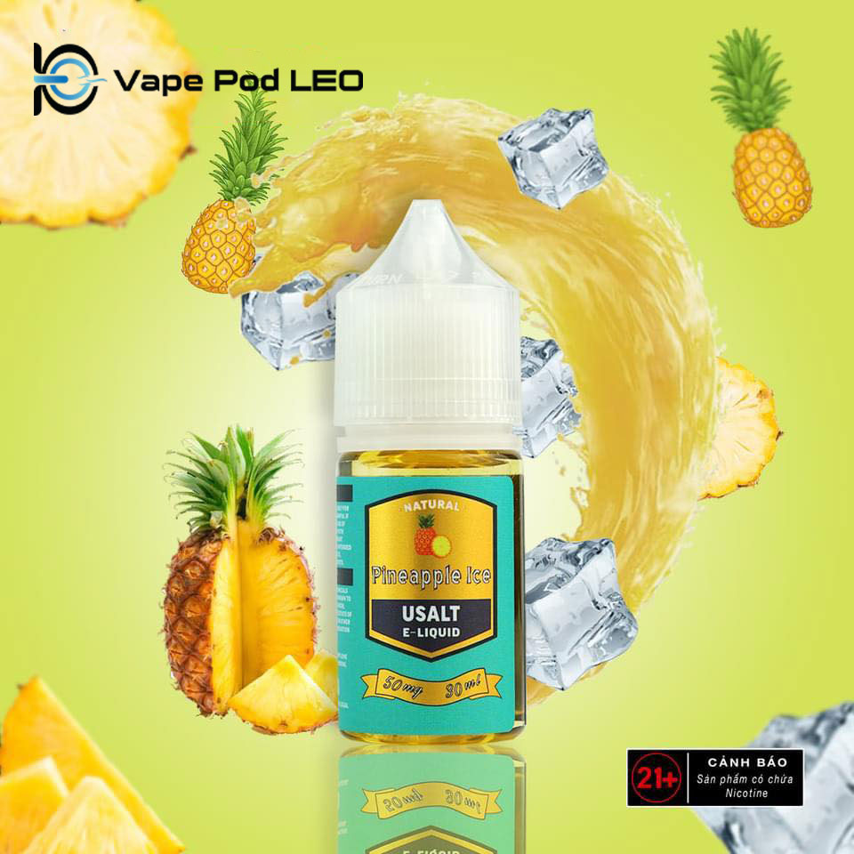 Tinh Dầu Usalt Dứa 30ml - Pineapple Ice