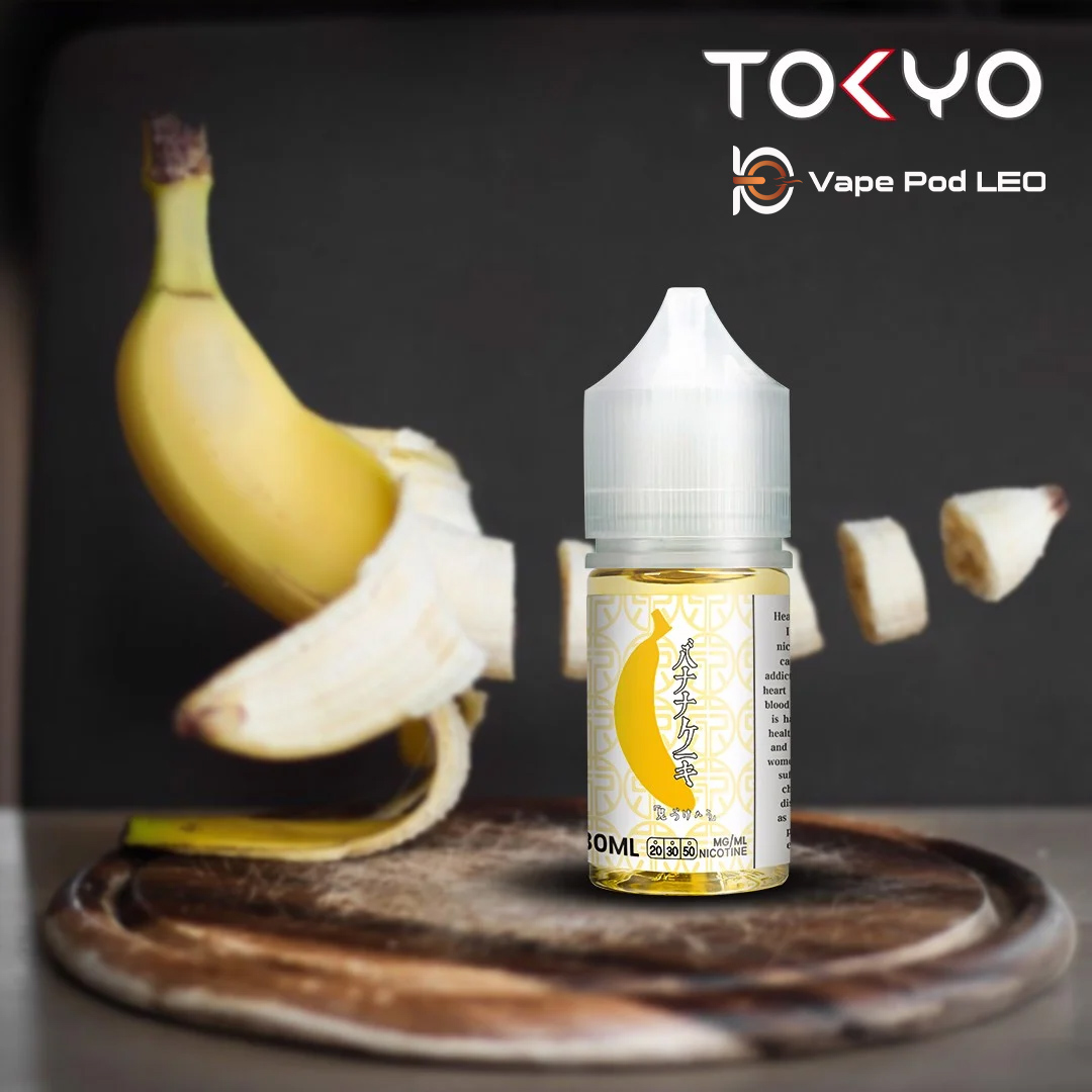 Tokyo Pro Bánh Chuối Lạnh 30ml Iced Banana Cake
