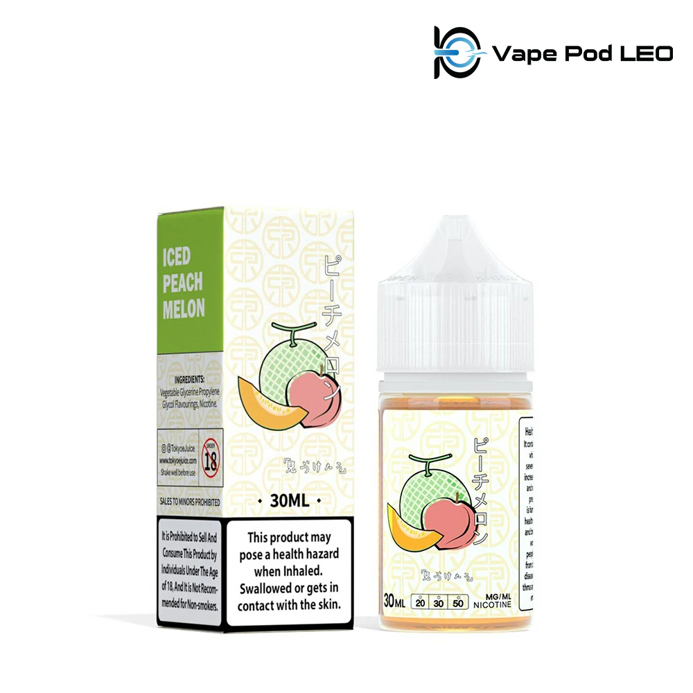 Tokyo Pro Đào Dưa Lưới Lạnh 30ml Iced Peach Melon