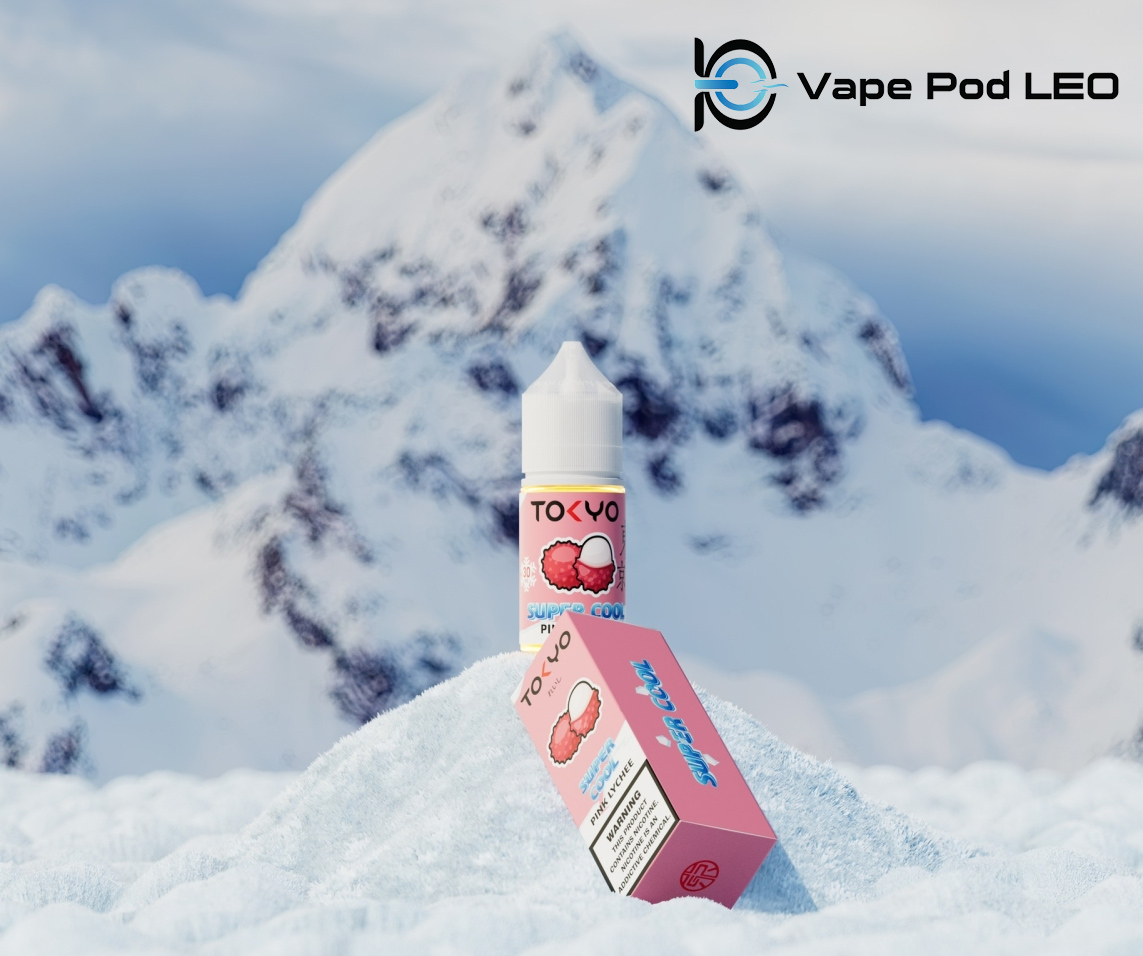 Tokyo Super Cool Vải Lạnh 30ml Pink Lychee