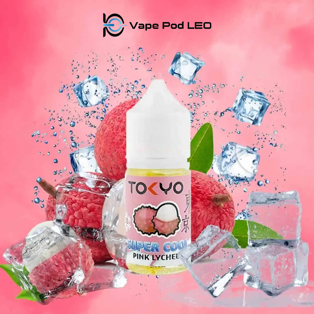 Tokyo Super Cool Vải Lạnh 30ml Pink Lychee