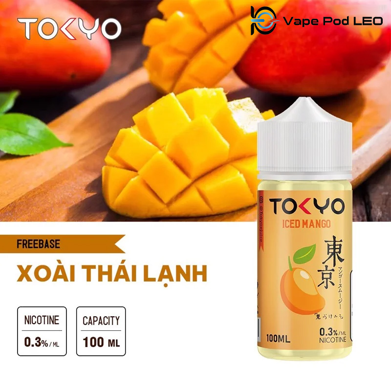 Tokyo Xoài Lạnh 100ml Iced Mango