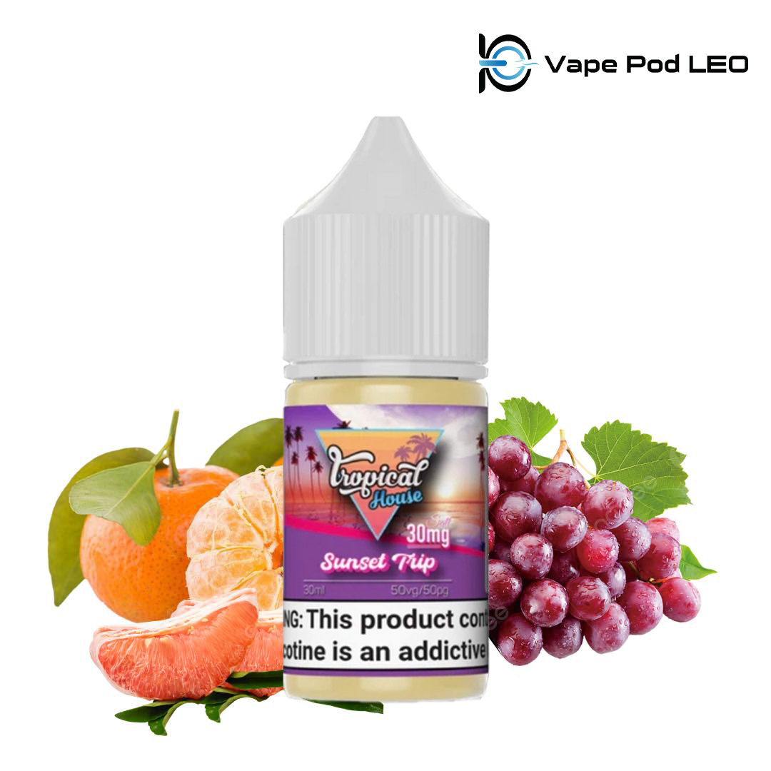 Tropical Nho Bưởi Quýt 30ml Sunset Trip