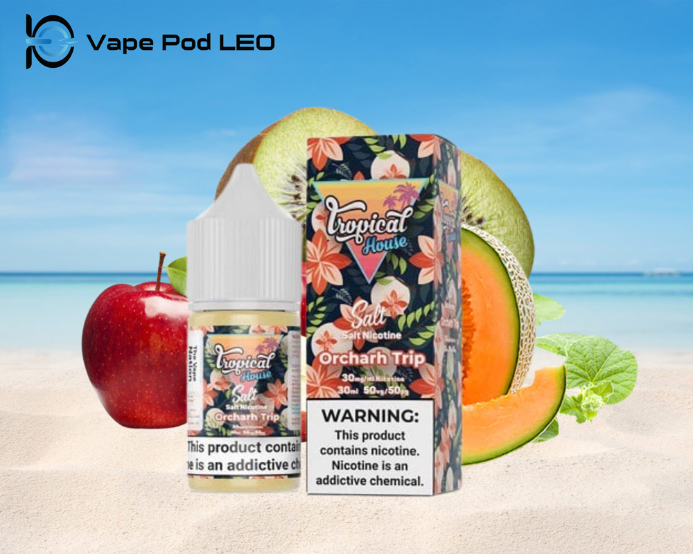 Tropical Táo Dưa Gang Kiwi 100ml Orcharh Trip