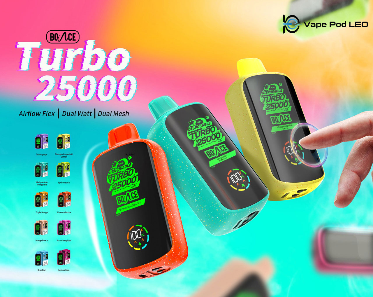 Turbo 25000 Hơi Pod 1 Lần