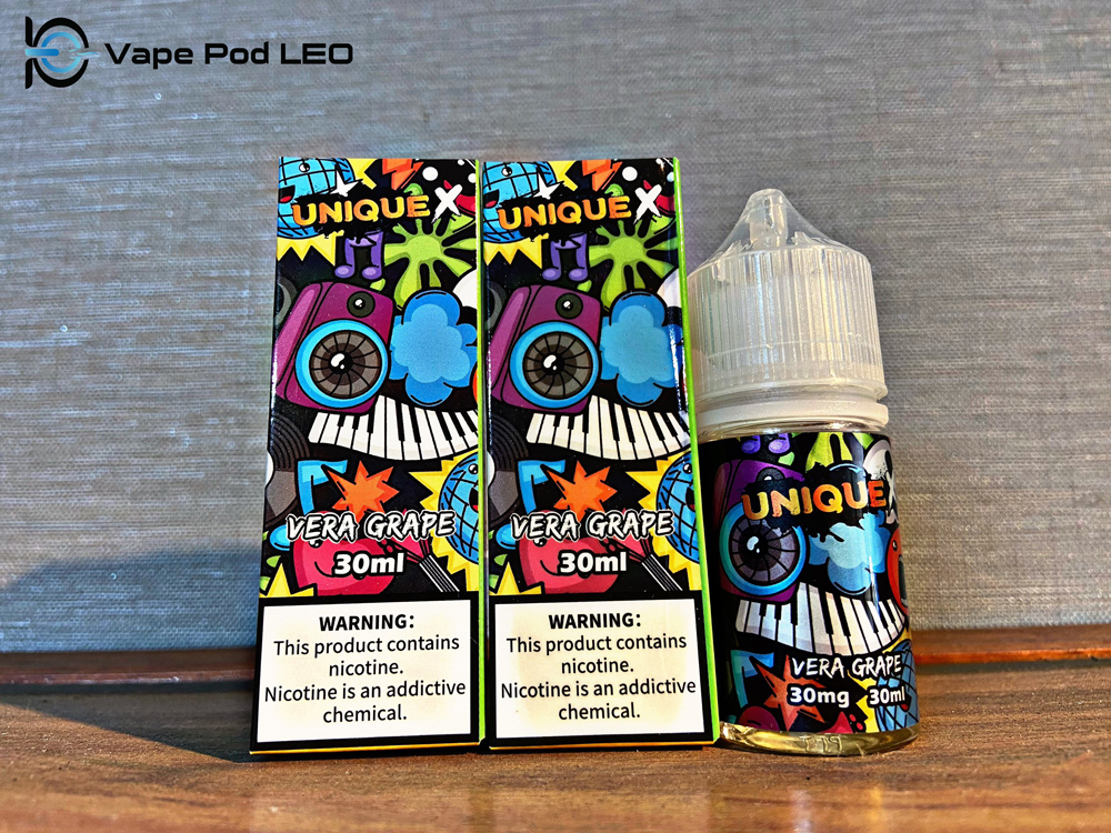 UNIQUE X Nho Nha Đam 30ml Vera Grape