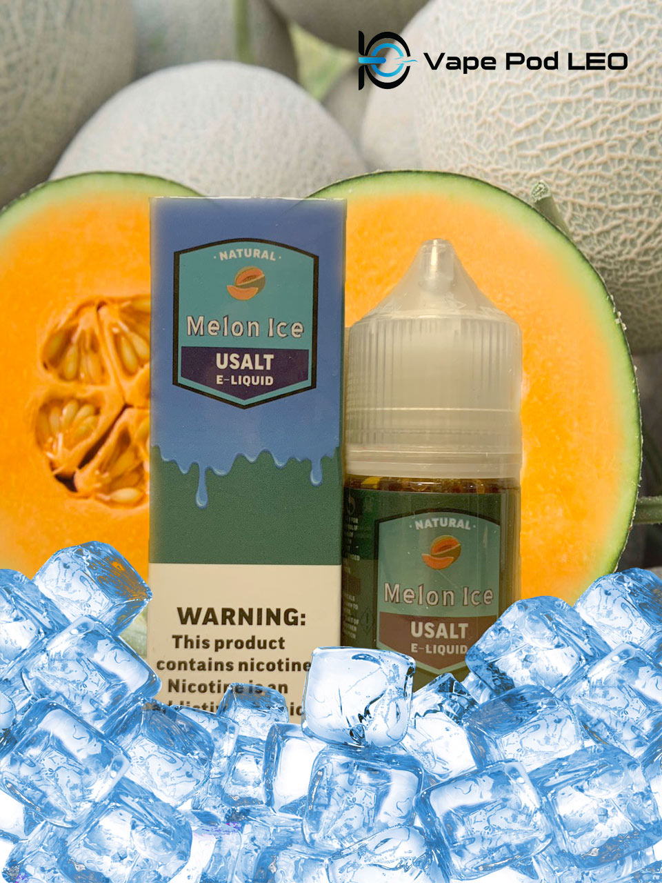 USALT Dưa lưới 30ml - Melon