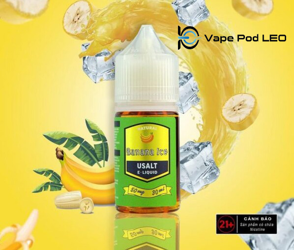 Usalt Chuối 30ml   Banana Ice