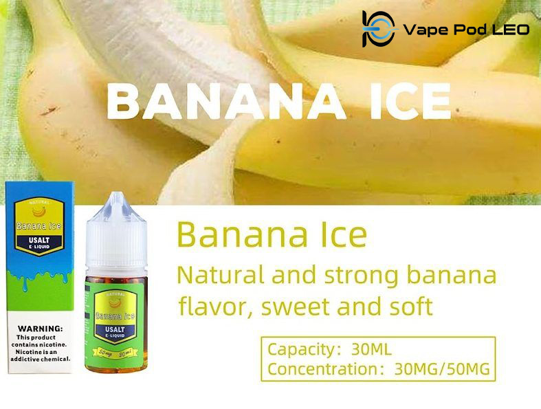 Usalt Chuối 30ml   Banana Ice