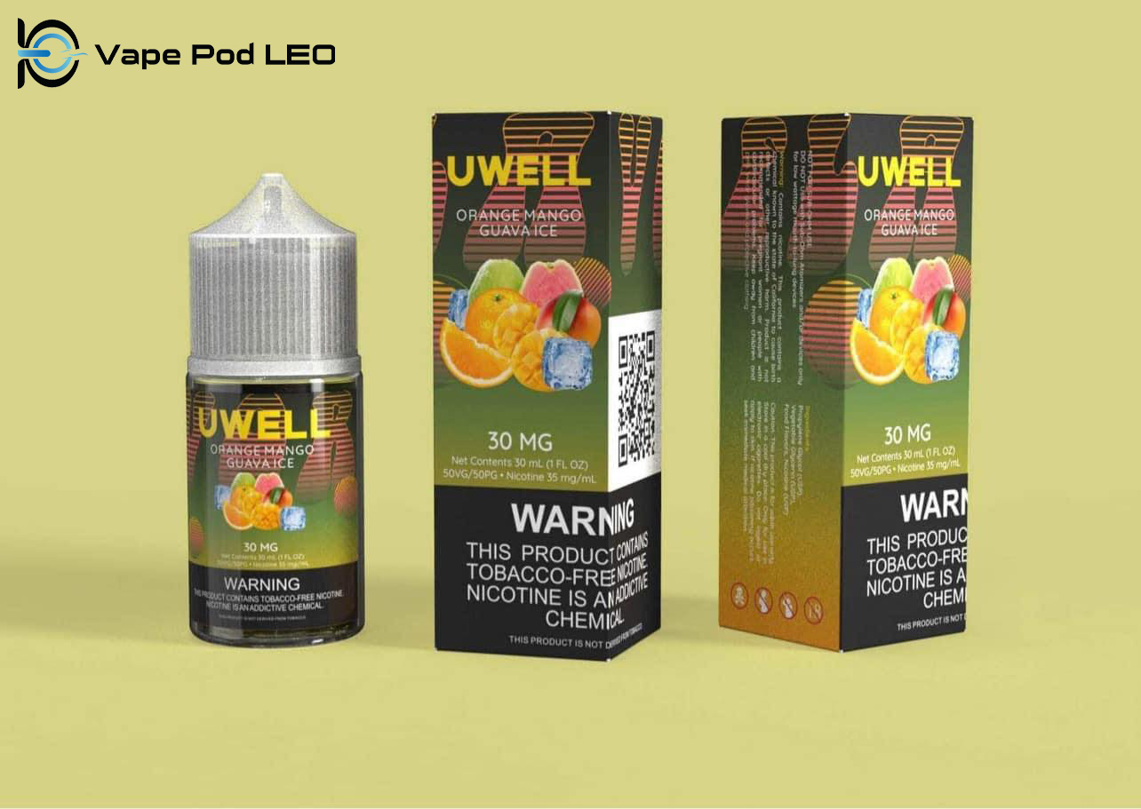 Uwell Cam Xoài Ổi Lạnh 30ml Orange Mango Guava Ice