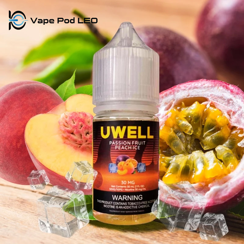 Uwell Chanh Dây Đào Lạnh 30ml   Passion Fruit Peach Ice