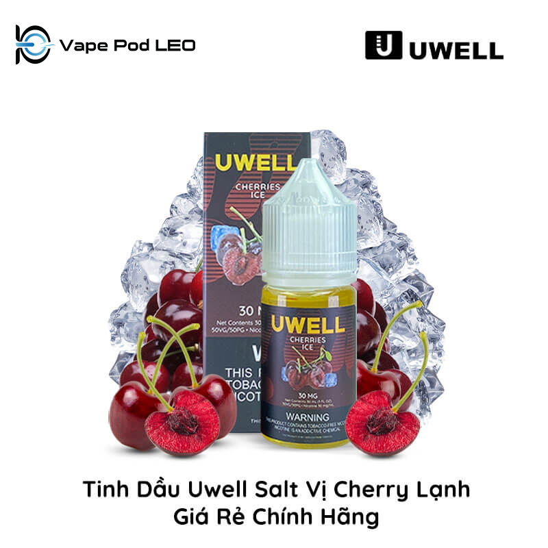 Uwell Cherry Lạnh 30ml   Cherries Ice