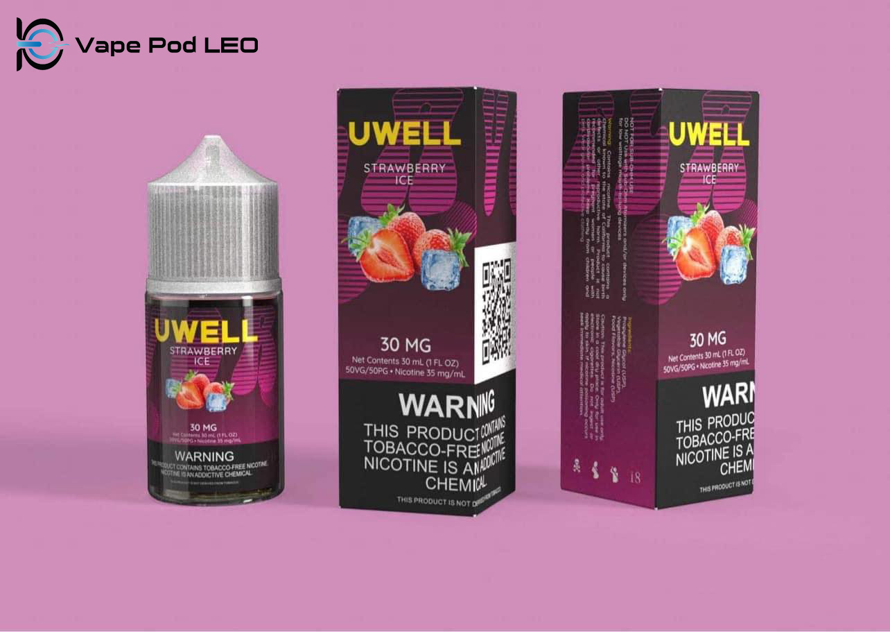 Uwell Dâu Lạnh 30ml Strawberry Ice