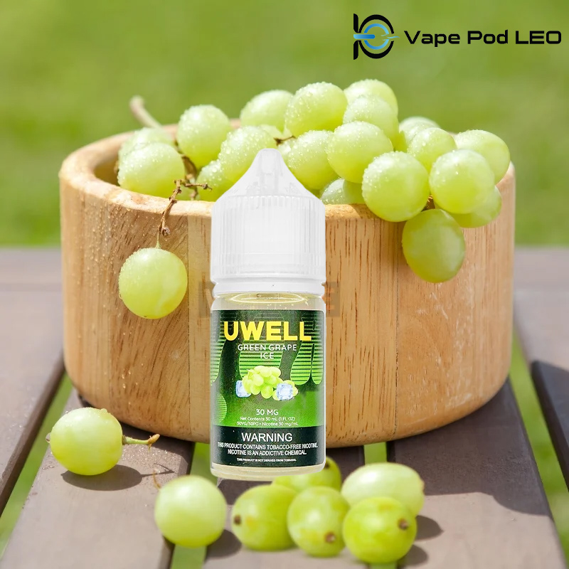 Uwell Nho Xanh Lạnh 30ml Green Grape Ice