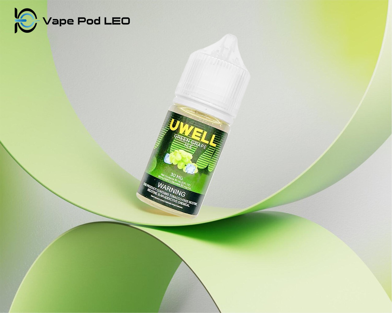 Uwell Nho Xanh Lạnh 30ml Green Grape Ice