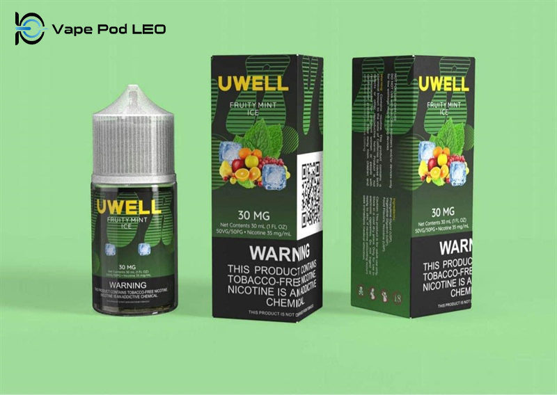 Uwell Trái Cây Bạc Hà Lạnh 30ml Fruity Mint Ice