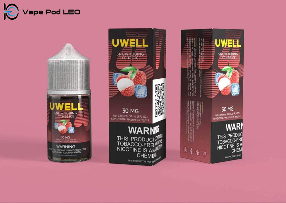 Uwell Vải Lạnh 30ml Snow Yubing Lychee Ice