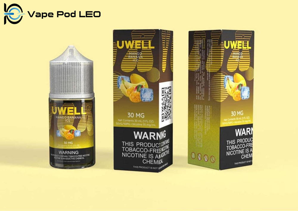 Uwell Xoài Chuối Lạnh 30ml Mango Banana Ice