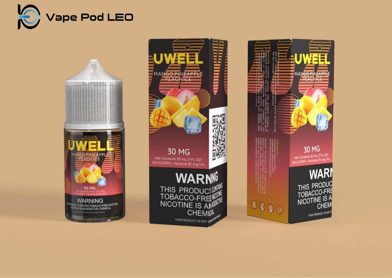 Uwell Xoài Dứa Đào Lạnh 30ml Mango Pineapple Peach Ice