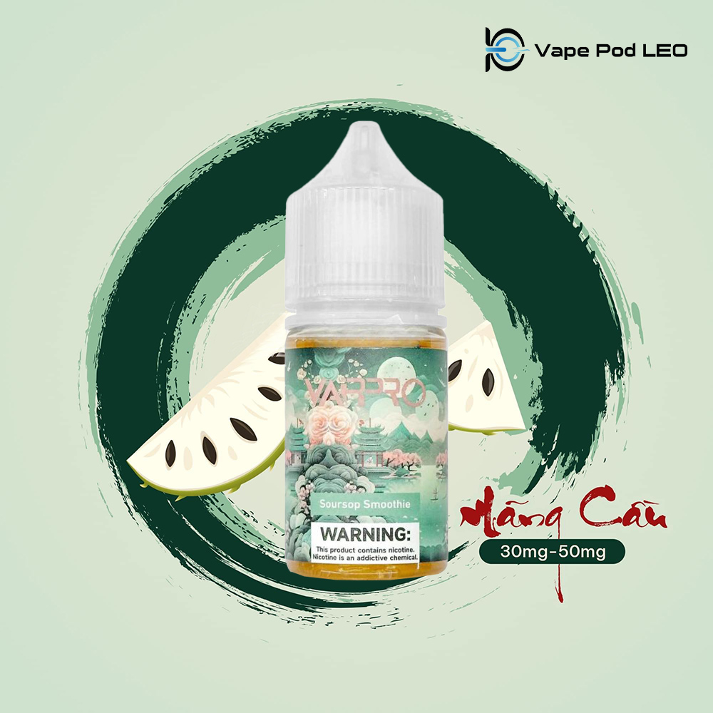 Vappro Sinh Tố Mãng Cầu 30ml   Soursop Smoothie