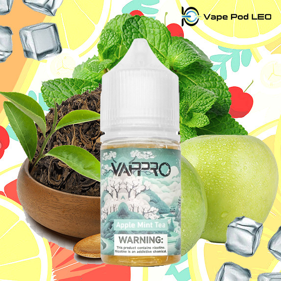 Vappro Trà Táo Bạc Hà 30ml Apple Mint Tea