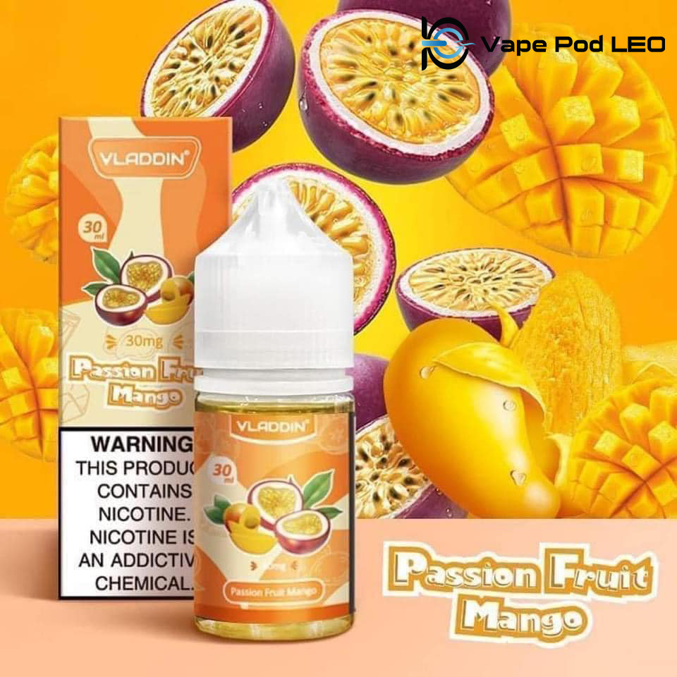 Vladdin Chanh Dây Xoài 30ml   Passion Fruit Mango