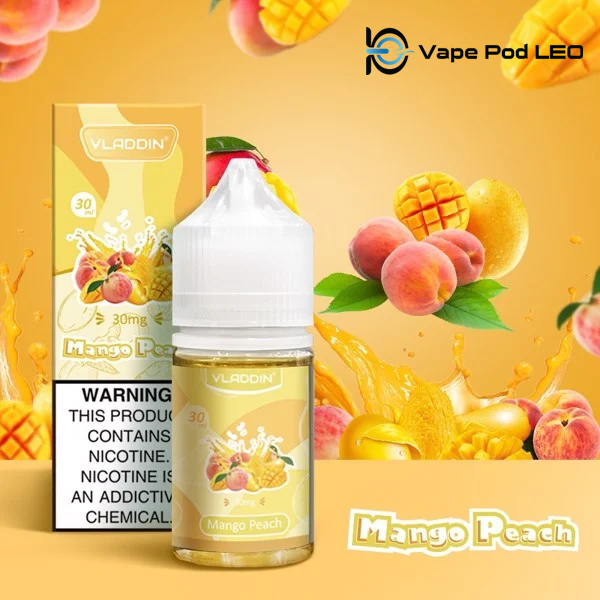 Vladdin Xoài Đào 30ml   Mango Peach