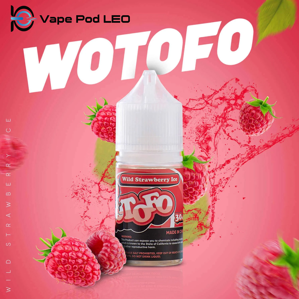 Wotofo Dâu Rừng Lạnh 30ml Wild Strawberry Ice