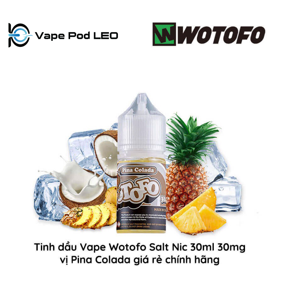 Wotofo Dứa Dừa Rum 30ml Pina Colada