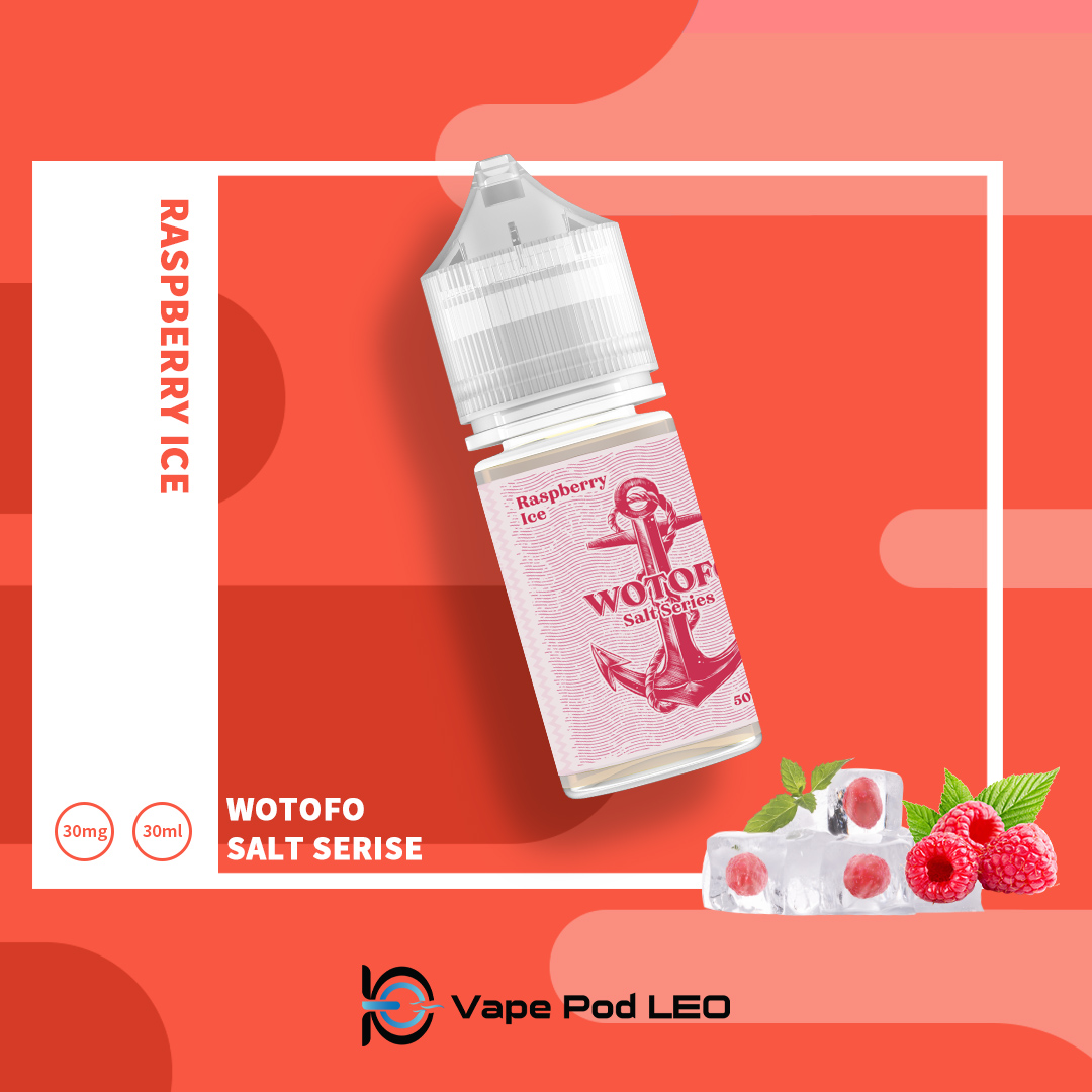 Wotofo Salt Mâm Xôi Lạnh 30ml   Raspberry Ice