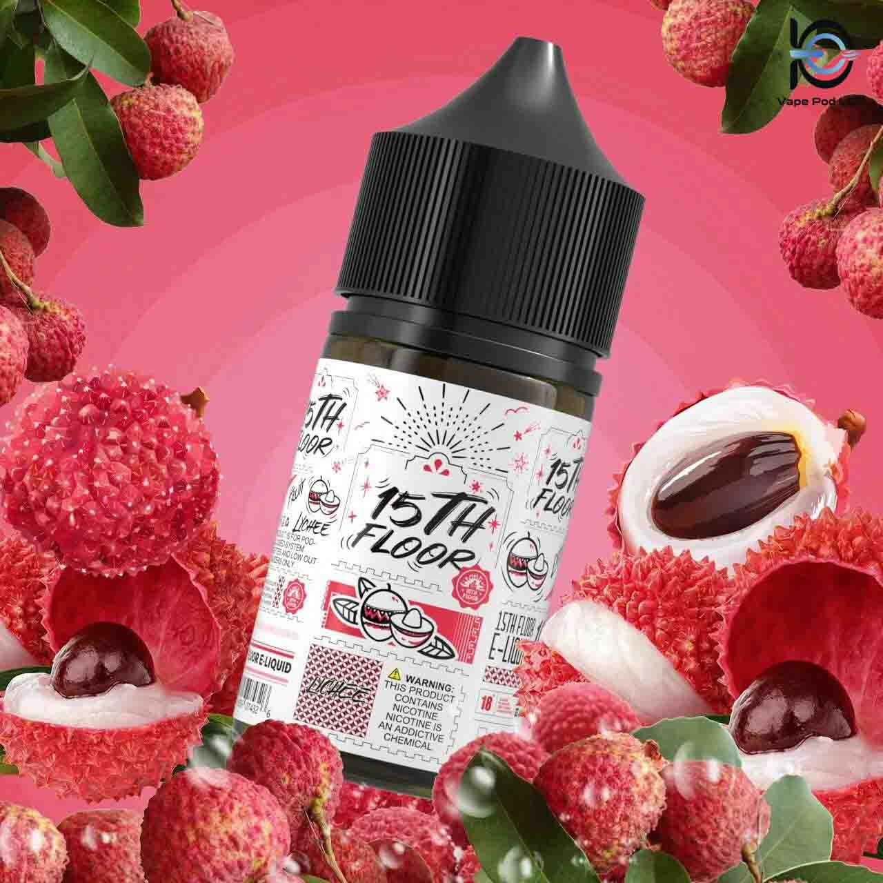 15TH Floor Vải Lạnh 30ml - Lychee ice