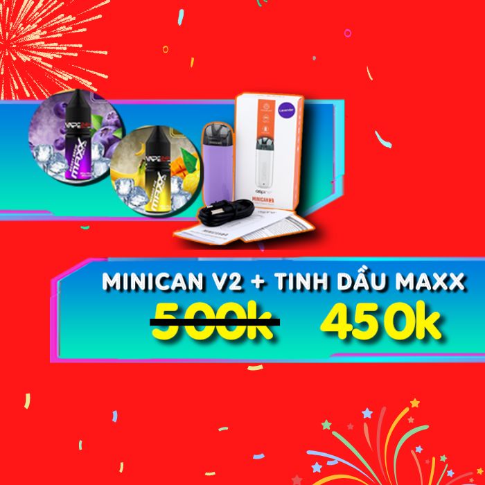 Minican 2 tinh dầu max Leo Group